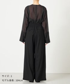 NAVE 【ReNAVE・洗える】4タックワイドパンツ