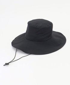 UNFILO FINE MOVE ワイドブリム ハット ブラック