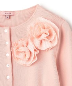 TOCCA GLOW CORSAGE KNIT ニットカーディガン