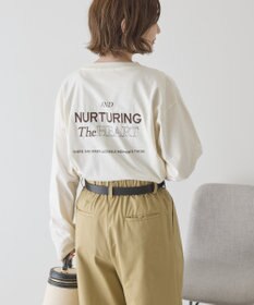 AMERICAN HOLIC NURTURING 刺繍ロゴロンT