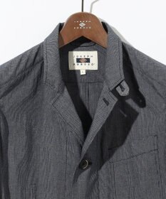 JOSEPH ABBOUD 夏ブルゾン【JAPANファブリック/清涼/軽量】ダブルワッシャーストレッチ ブルゾン