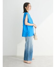 Green Parks レイヤードノースリーブブラウス