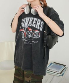 WEGO ヴィンテージウォッシュグラフィックBIGT