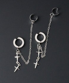 WEGO Ｍカフデザインイヤリング