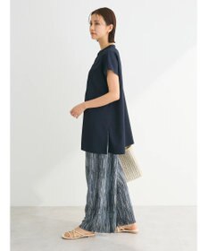 Green Parks 接触冷感　比翼ボタンチュニック