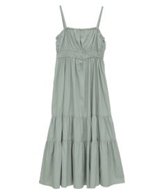 earth music&ecology ドロストシャーリングキャミワンピース