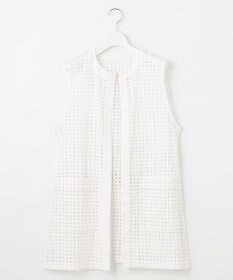 23区 【Indian Factory】アイレットレース ジレ