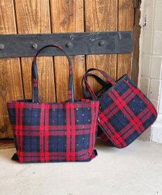 ROOTOTE 1344【フェルト生地】LT.スクエア.ドットチェック-A