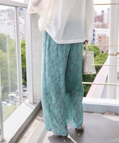 AMERICAN HOLIC ボーホー柄プリントワイドパンツ