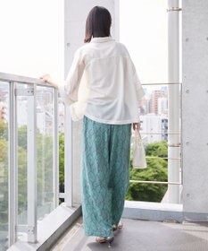 AMERICAN HOLIC ボーホー柄プリントワイドパンツ