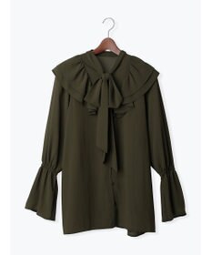 Te chichi ボウタイチュニックフリルブラウス《2025Autumn catalog vol.2 item》