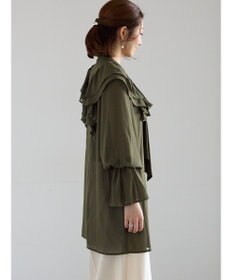 Te chichi ボウタイチュニックフリルブラウス《2025Autumn catalog vol.2 item》