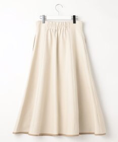 Feroux 【洗える】バイカラーフレア スカート