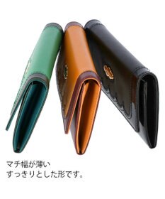 tsumori chisato CARRY スカラップコンビ 長財布 かぶせタイプ