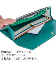tsumori chisato CARRY スカラップコンビ 長財布 かぶせタイプ