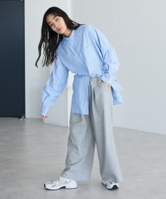 CRAFT STANDARD BOUTIQUE ダンボールニットタックパンツ