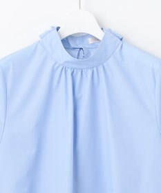 Feroux 【洗える・2WAY】リボンタイチュニック ブラウス