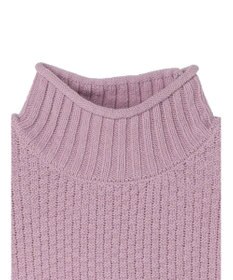 Green Parks 袖ラインカノコ編みニットプルオーバー