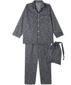 ワコール／睡眠科学 パジャマ 長袖 長ズボン 綿100%(本体) サテン 【睡眠科学×mintdesigns】 メンズ YGX606 睡眠科学／ワコール