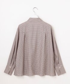 J.PRESS LADIES サイロチェック スキッパー ブラウス