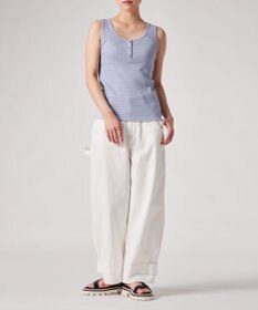 Paul Smith マルチカラーボタン ボーダー タンクトップ