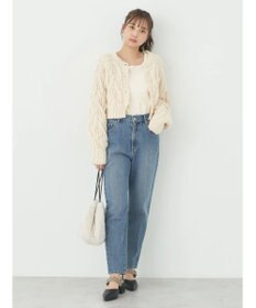 earth music&ecology ｍｉｘケーブルカーディガン