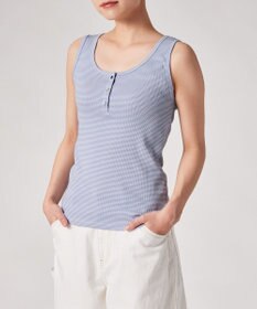 Paul Smith マルチカラーボタン ボーダー タンクトップ