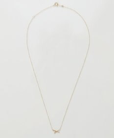 Phoebe 【K10】プレシャスクロスダイヤモンドネックレス/全長:40cm