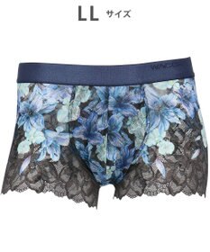 WACOAL MEN WACOAL MEN 【レースボクサー】 ボクサーパンツ フロント快適グラマラス 通気性 スカラ始末(裾部分) 前閉じ レース 下着 メンズ WT3826 /ワコールメン