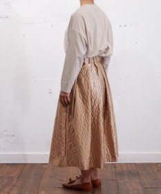 muuc 【土の凹凸を表現したナイロン素材】テレイン スカート