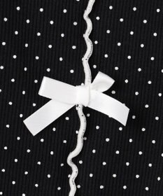 ANY KIDS 【一部店舗/WEB先行販売アイテム】ドット×リボン 半袖Tシャツ