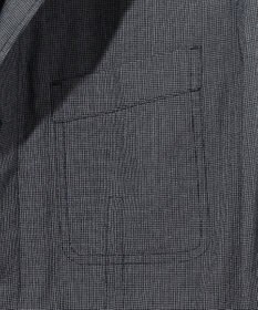 JOSEPH ABBOUD 夏ブルゾン【JAPANファブリック/清涼/軽量】ダブルワッシャーストレッチ ブルゾン