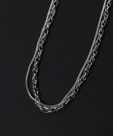 WEGO M2連チェーンネックレス