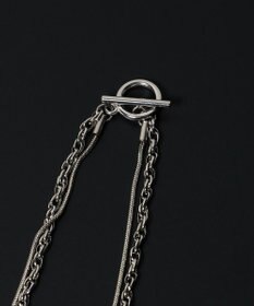 WEGO M2連チェーンネックレス