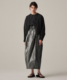 uncrave フォイル スカート（uncrave WHITE）