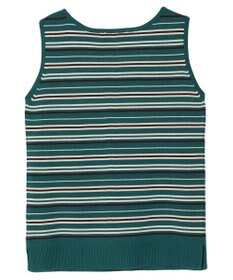 Green Parks スクエアネックニットタンクトップ