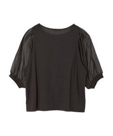 Green Parks 袖シアードッキング５分袖カットプルオーバー