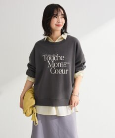 Green Parks オーバーサイズロゴ裏毛プルオーバー