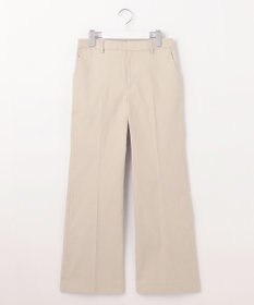 自由区 L 【接触冷感・UVカット・吸水速乾・洗える】シェルタリングオックスストレート パンツ