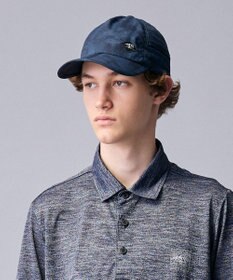 JOSEPH ABBOUD MOUNTAIN 【ECO撥水・軽量・パッカブル】エンボスストレッチプリント キャップ
