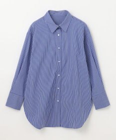 ANY 【洗濯機可能/接触冷感/UVケア】カラーストライプシャツ