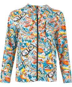 CW-X 【WOMEN】 CW-X 【CHUMS (チャムス)コラボ】 レディーストップス ジャケット はっ水(本体) フードつき(ドローコードで調整可能) 長袖 UVカット率90％以上（本体） レディース LNY530 /ワコール