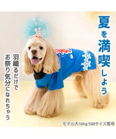 PET PARADISE ペットパラダイス ねじり鉢巻き付き 法被　中型犬 大型犬