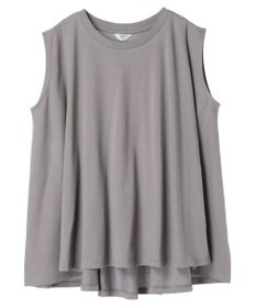 AMERICAN HOLIC 接触冷感バックフレアノースリーブプルオーバー