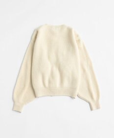 LENO CREW NECK CARDIGAN クルーネックカーディガン
