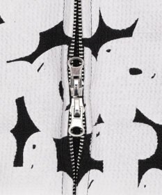 WEGO 【ユニセックス着用ITEM/MLサイズ展開】メッシュロゴジップパーカー