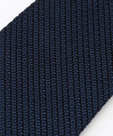 J.PRESS MEN 【KUSKA×J.PRESS ALL HANDMADE GRENADINE COLLECTION】ダークネイビー無地 ネクタイ