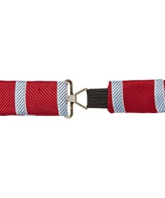 MIKI HOUSE HOT BISCUITS 【ミキハウス】 ストライプ柄ネクタイ(ポケットチーフ付)