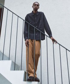 UNFILO MENS 【男女兼用】コンフォート カジュアル ワイドシャツ [24年秋冬商品]