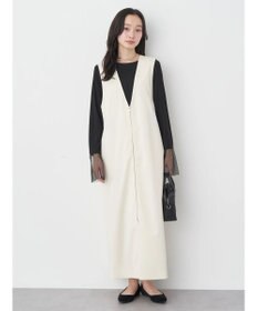 earth music&ecology ジップジレワンピース